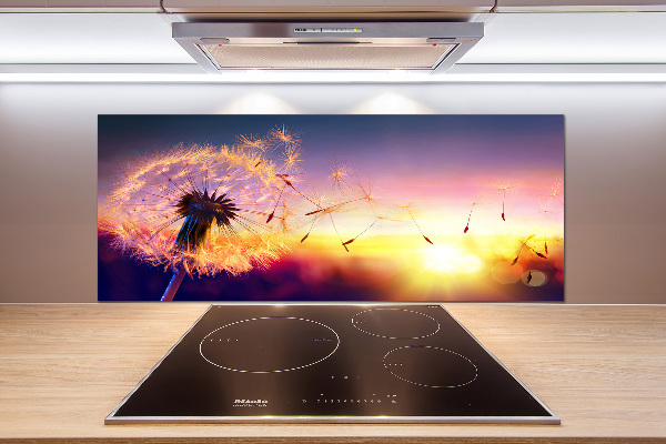 Kitchen splashback Dandelion