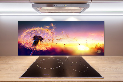 Kitchen splashback Dandelion