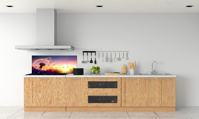 Kitchen splashback Dandelion