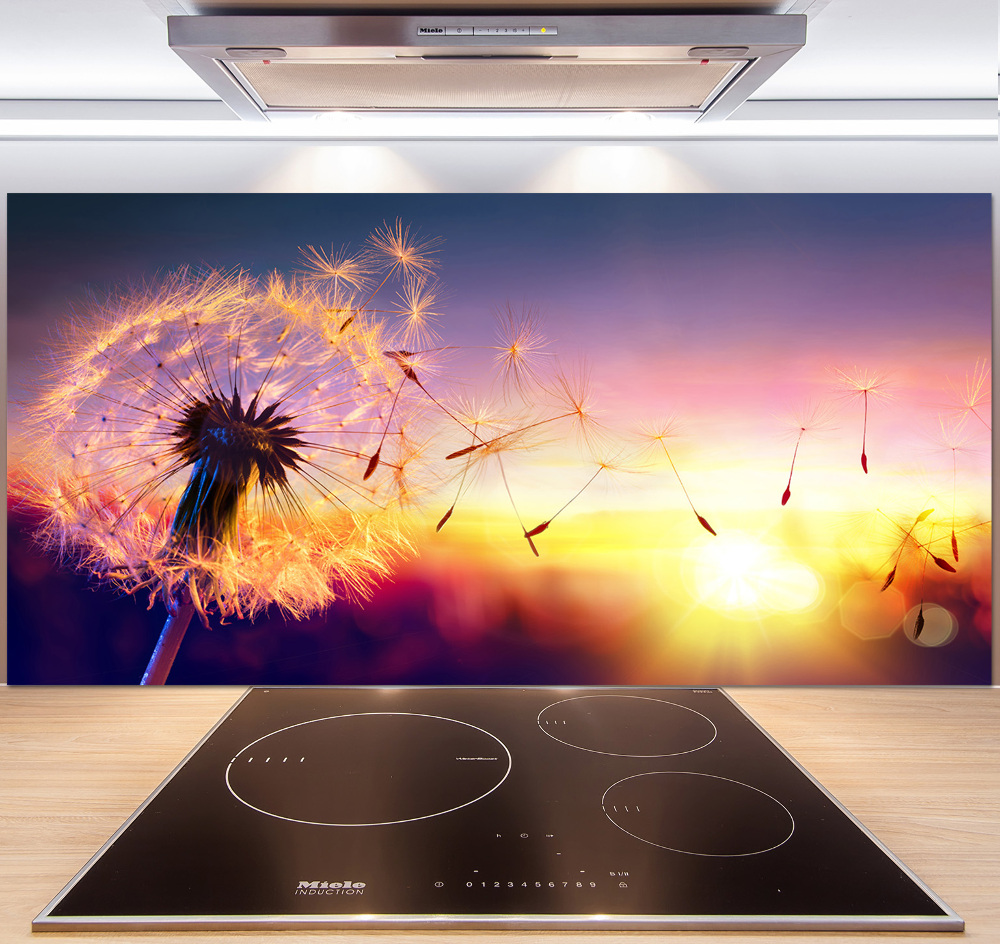 Kitchen splashback Dandelion