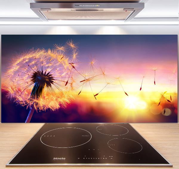 Kitchen splashback Dandelion