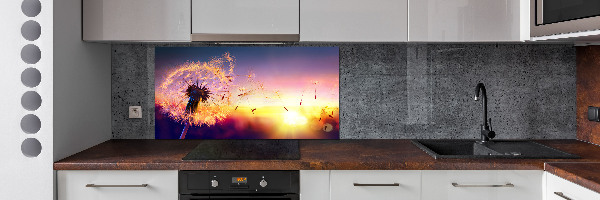 Kitchen splashback Dandelion