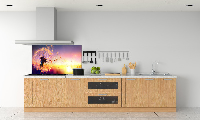 Kitchen splashback Dandelion