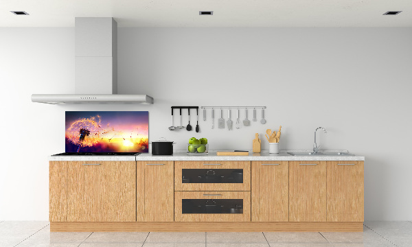 Kitchen splashback Dandelion