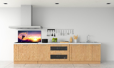 Kitchen splashback Dandelion