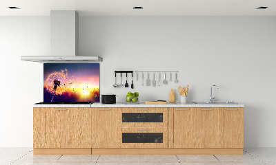 Kitchen splashback Dandelion