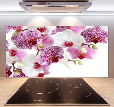 Kitchen splashback Orchid