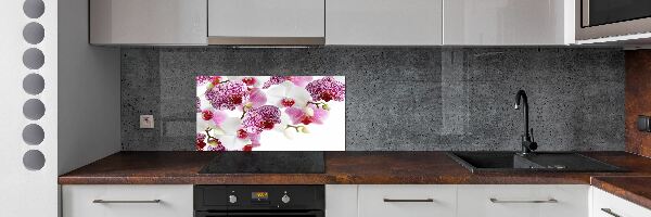 Kitchen splashback Orchid