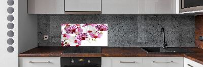 Kitchen splashback Orchid