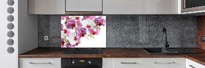 Kitchen splashback Orchid