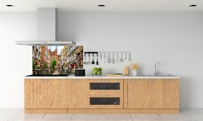 Kitchen splashback Gdańsk Poland