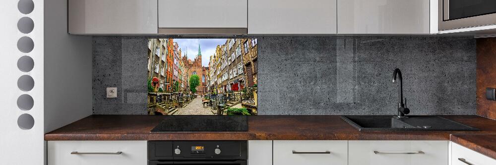 Kitchen splashback Gdańsk Poland