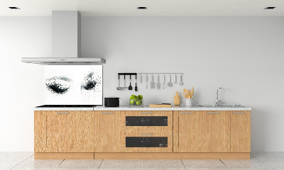 Hob splashback Makeup