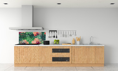 Cooker splashback Orchid