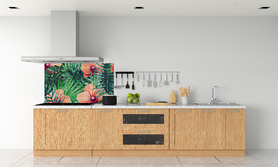 Cooker splashback Orchid