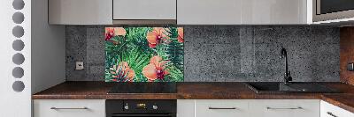 Cooker splashback Orchid