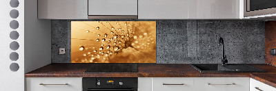 Kitchen splashback Dandelion