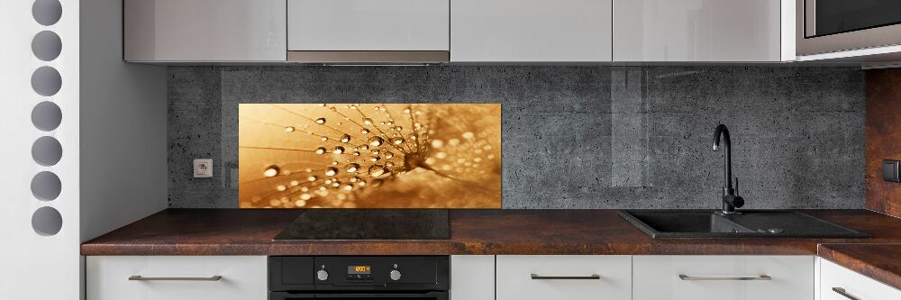 Kitchen splashback Dandelion