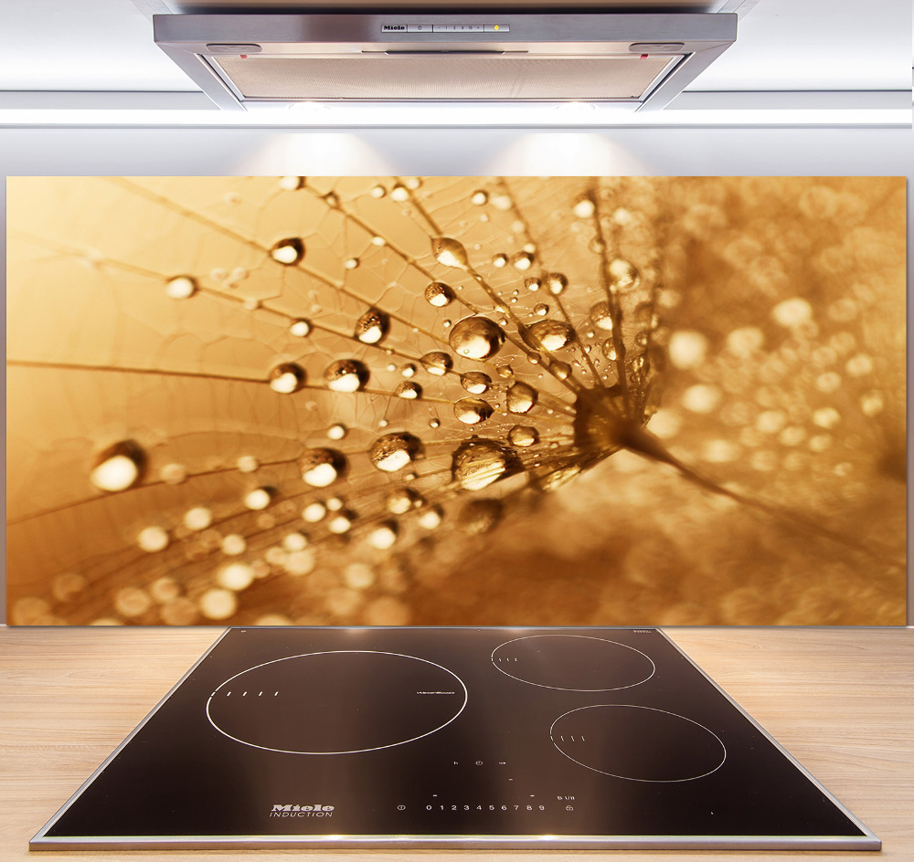 Kitchen splashback Dandelion