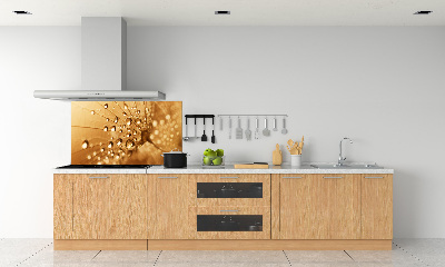 Kitchen splashback Dandelion