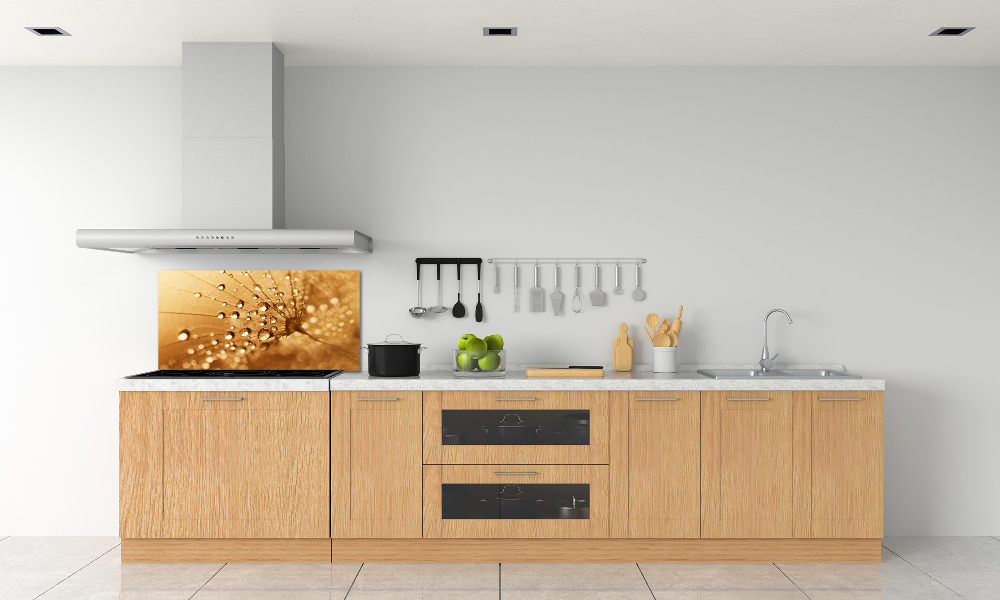 Kitchen splashback Dandelion