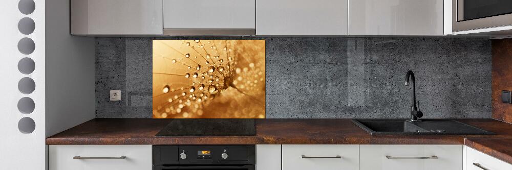 Kitchen splashback Dandelion