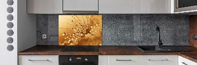 Kitchen splashback Dandelion