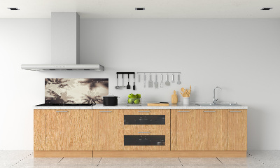 Kitchen splashback Palm trees