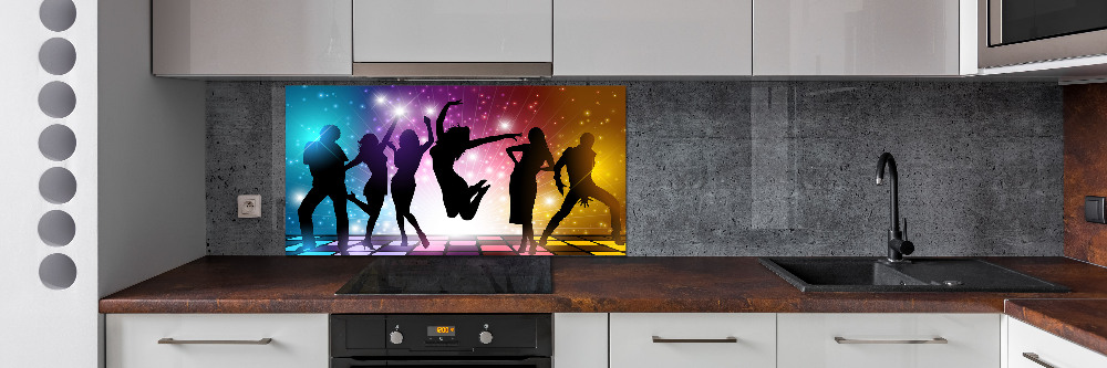 Kitchen splashback Disco