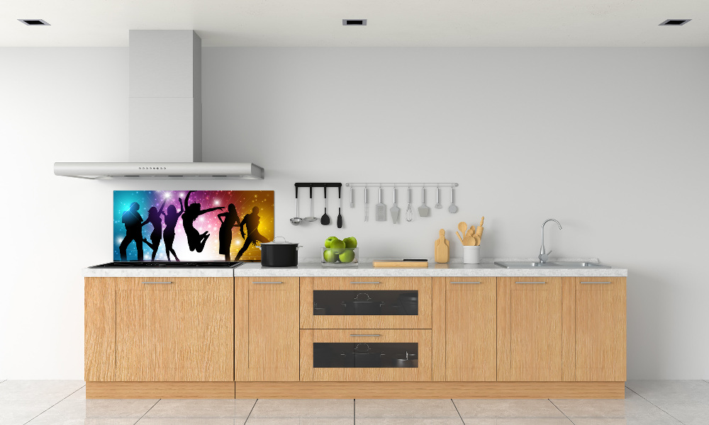 Kitchen splashback Disco