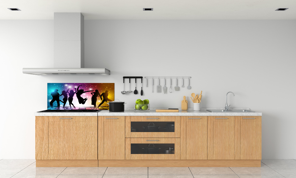 Kitchen splashback Disco