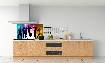 Kitchen splashback Disco