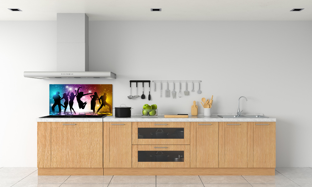 Kitchen splashback Disco