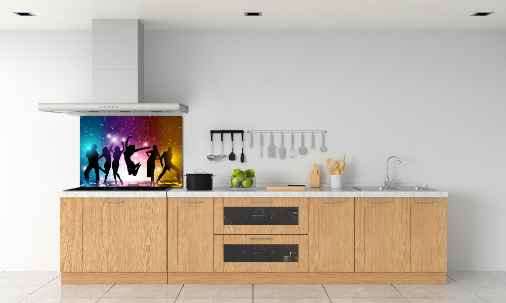 Kitchen splashback Disco