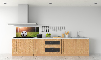 Glass splashback Football