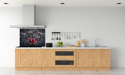 Cooker splashback Red heels