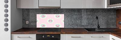 Cooker splashback Roses