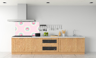 Cooker splashback Roses