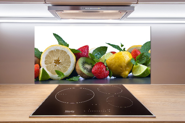 Cooker splashback Fruits and vegetables