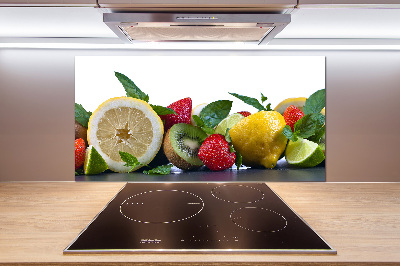 Cooker splashback Fruits and vegetables