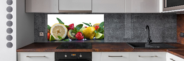 Cooker splashback Fruits and vegetables