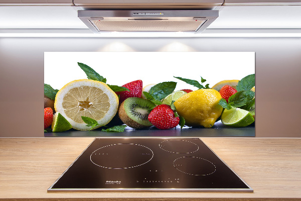 Cooker splashback Fruits and vegetables