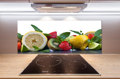 Cooker splashback Fruits and vegetables