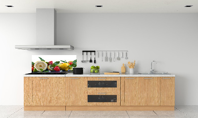 Cooker splashback Fruits and vegetables