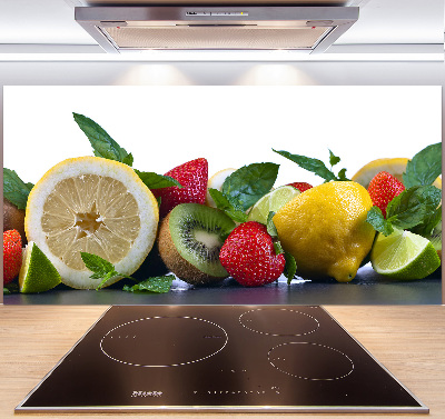 Cooker splashback Fruits and vegetables