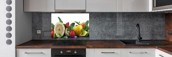 Cooker splashback Fruits and vegetables