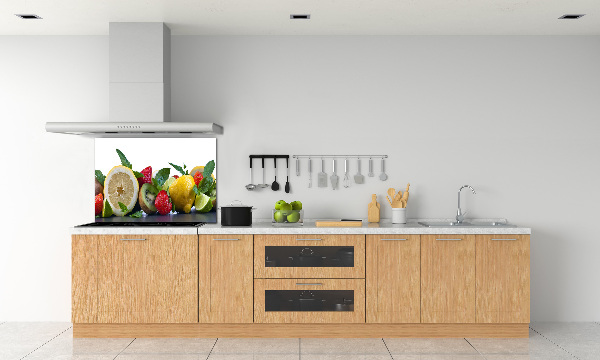 Cooker splashback Fruits and vegetables