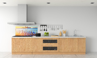 Cooker splashback Venice