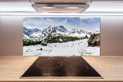 Cooker splashback Tatra Halls