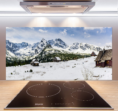 Cooker splashback Tatra Halls